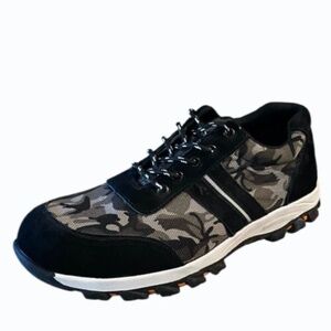 Saudex Camouflage Black Steel Toe Work Safety Shoes Size 14 EU‎ 48